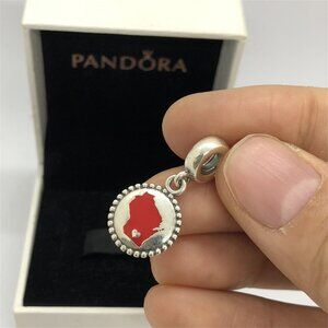 ✨🔥Pandora Wisconsin State Dangle  Charm